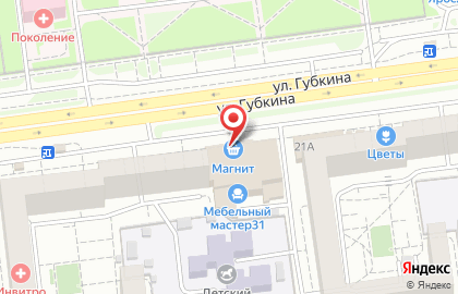 Магазин товаров для ногтевого сервиса Nailpilka на улице Губкина на карте