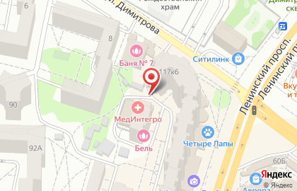Торговая компания RekoMed на Ленинском проспекте на карте