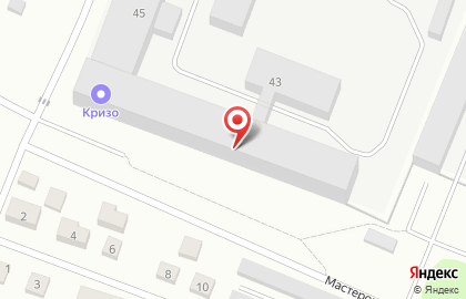 Крисо на карте