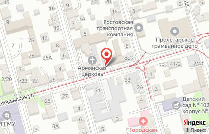 Безопасность в Ростове-на-Дону на карте