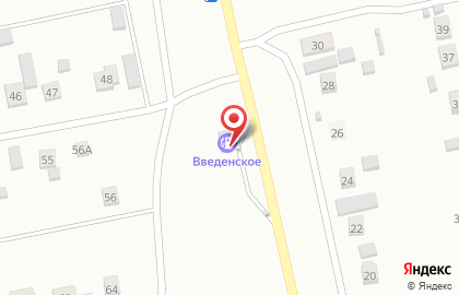 Введенское на карте