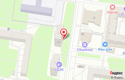 Мясной супермаркет Пятачок в Автозаводском районе на карте