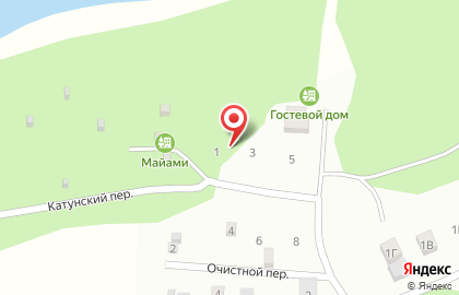 Майами на карте