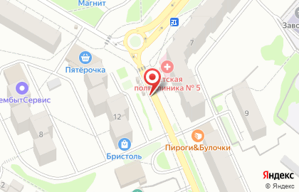 Магазин и киоск Мясной двор на Южной улице на карте
