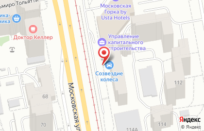 Магазин Созвездие колеса на улице Шейнкмана на карте