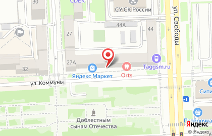 ДНК Клиника на улице Пушкина на карте