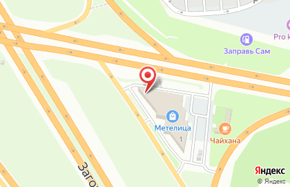 Торговый центр Метелица в Ленинском районе на карте