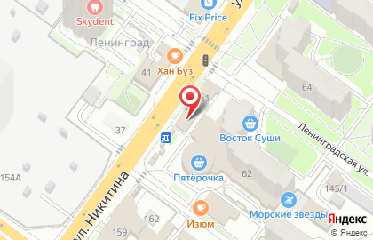 Пекарня Хлебница в Октябрьском районе на карте