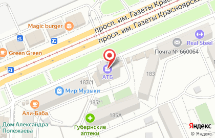 Постельное из Иваново в Свердловском районе на карте