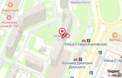 Аптека Планета здоровья на бульваре Дмитрия Донского, 2 к 1 на карте