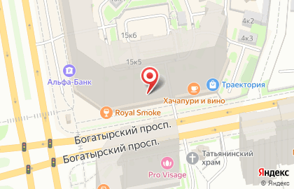 Рамен-бар ASIATIQ на Коломяжском проспекте на карте