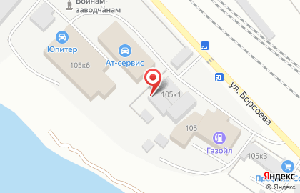 Гостиница Восток в Советском районе на карте