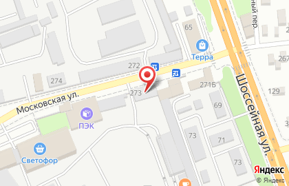 Транспортная компания ГлавДоставка на Московской улице на карте