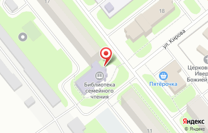 Централизованная библиотечная система г. Апатиты на улице Кирова на карте