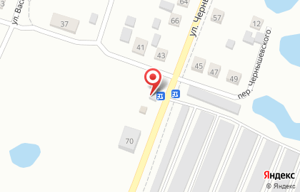 Шинный центр Рулевой на улице Чернышевского в Копейске на карте