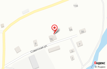 Лес Сибири на Советской улице на карте