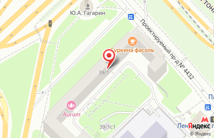 Студия маникюра City Nails на станции метро Ленинский проспект на карте