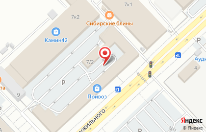 Лесной торговый дом в Заводском районе на карте