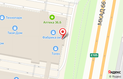 Фирменный магазин межкомнатных дверей Sofia на Международной улице в Красногорске на карте