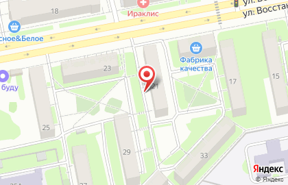 2х2 в Ново-Савиновском районе на карте