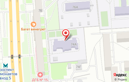 Детский сад №461 на карте