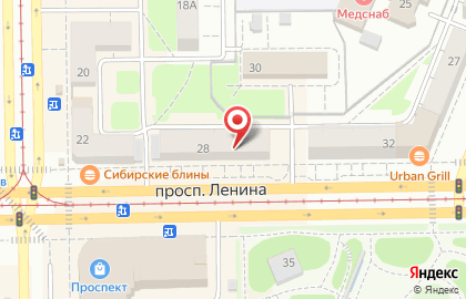 Оптика Визус-2 на проспекте Ленина на карте