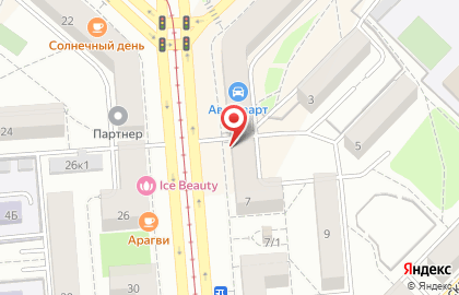 Интерьерный салон Relan Zero на площади Сибиряков-Гвардейцев на карте