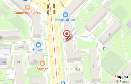 Торговый центр Спектр на площади Сибиряков-Гвардейцев на карте