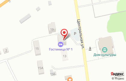 Гостиница №1 на карте