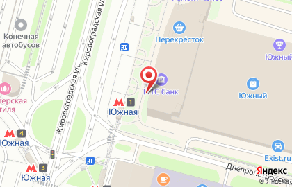 Ресторан быстрого питания Бургер Кинг на Кировоградской улице на карте