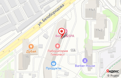 Магазин Обоиград на улице Комарова на карте