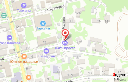 Хостел Жить Просто на карте