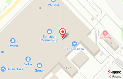 Торгово-производственная компания Амарш на Светлановской улице на карте