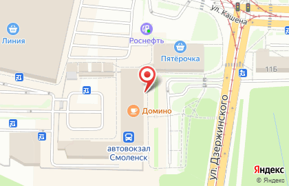 Банк СберБанк в Смоленске на карте