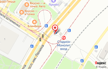 Билборды (6х3 м) от РГ Дрим на улице им В.И.Ленина 2Д/1Р на карте
