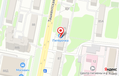 СберБанк на Ташкентской улице на карте