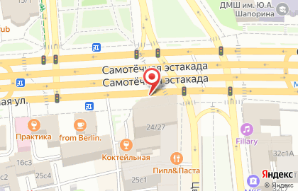 Лего на Садовой-Самотёчной улице на карте