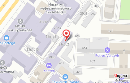 Сервисный центр HANSA на Ленинском проспекте на карте