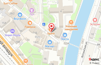 Гостиница Мария на Платановой улице на карте