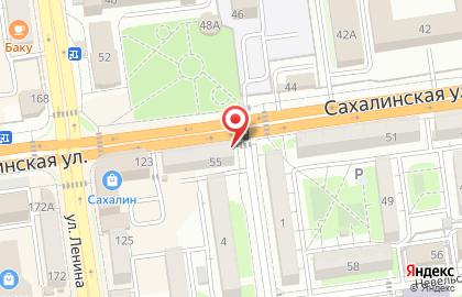 Медицинская компания Инвитро на Сахалинской улице на карте