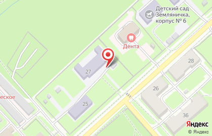 Детский сад Земляничка №8 на улице Александра Невского на карте