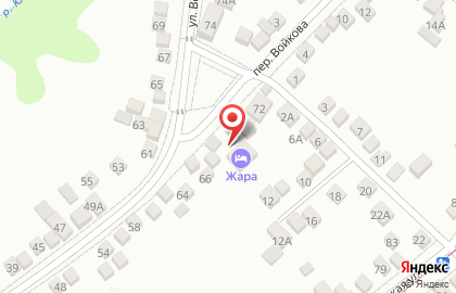 Гостиничный комплекс Жара на карте