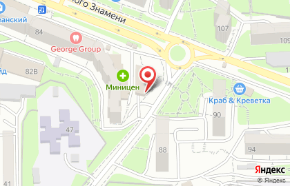 Магазин детских товаров Счастливое детство на проспекте Красного Знамени на карте