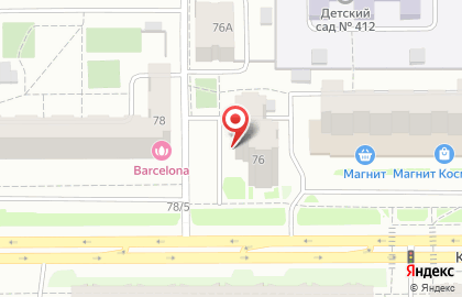 ДОСААФ России Челябинская автошкола на Комсомольском проспекте на карте