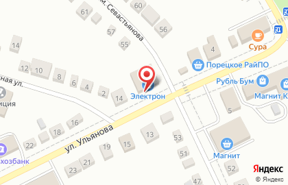 Торговый дом Гарант на улице Ульянова на карте