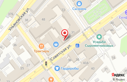 ДелоБанк на Советской улице на карте