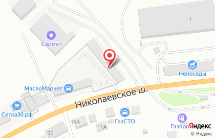 Компания по продаже премиум-блоков на карте