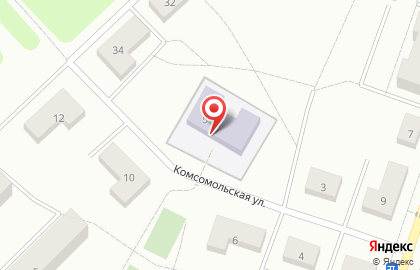 Детская школа искусств, г. Отрадное на карте