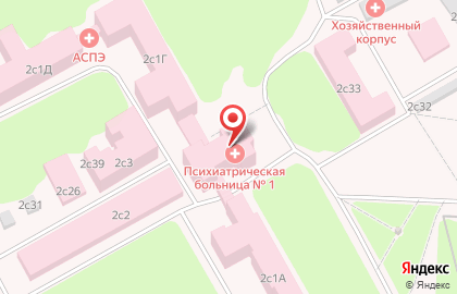 РМАПО на Загородном шоссе на карте