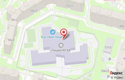 Санкт-Петербургская Федерация реального айкидо на Богатырском проспекте на карте